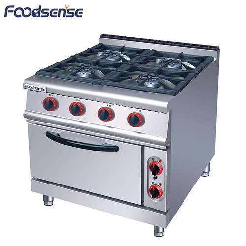Multifunction restaurant use appliance home combo gas cooker stove with oven